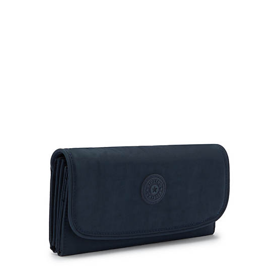 Kipling Money Land Snap Wallet Pung Blå | DK 2187XY